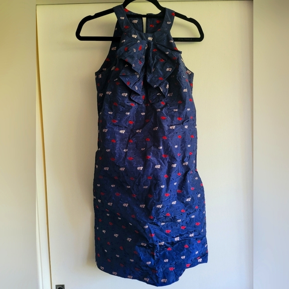 Banana Republic Origami Dress Size 0 - Picture 1 of 5